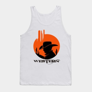 Western Cowboy Tank Top